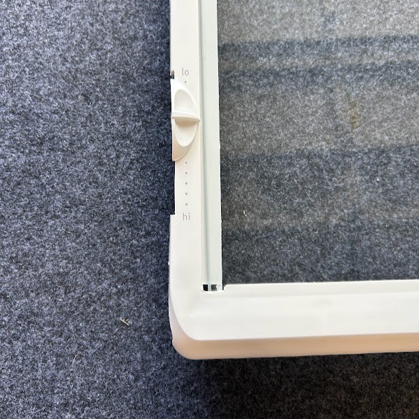 Frigidaire Refrigerator Crisper Shelf Cover w/ Glass Part # 240364790 240350609 gallery