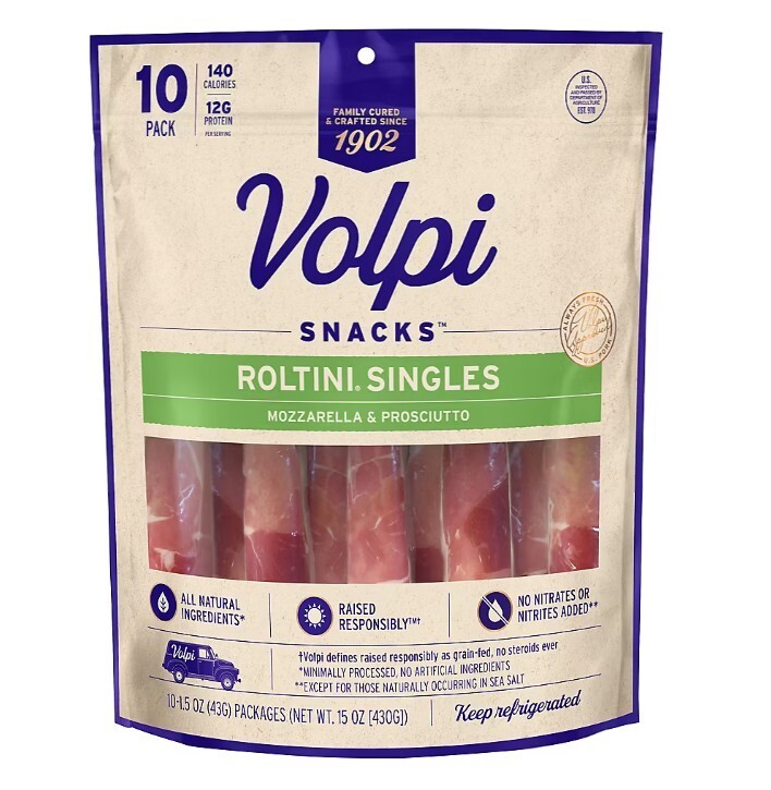 Volpi Roltini Prosciutto Wrapped Mozzarella, 10 ct. gallery