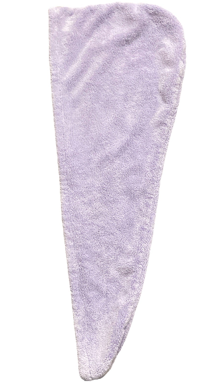 Purple microfiber hair towel wrap gallery