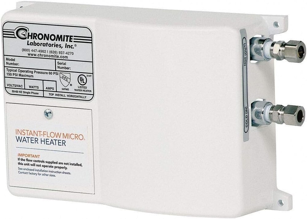 Chronomite AC - M-20L/277 104F Under sink Electric Tankless Water Heater