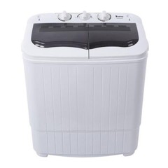 Zokop 14.3lbs Semi-Automatic Washing Machine Laundry Spin Drain Apartment Home