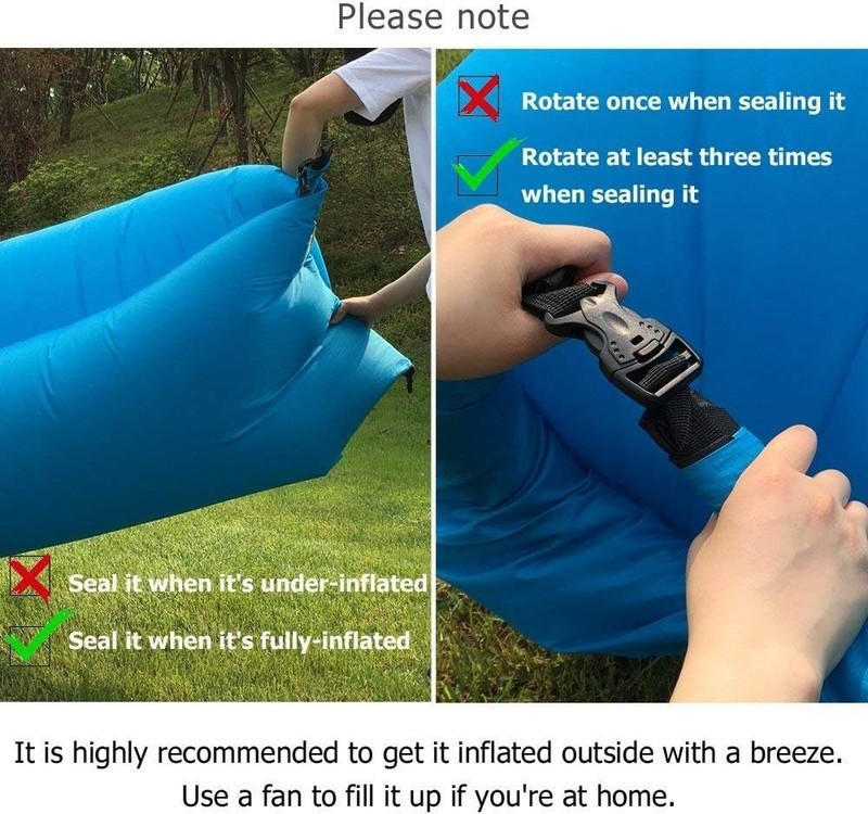 Lightweight Inflatable Sofa Bed for Adults, Water Resistant and Easy to Inflate gallery