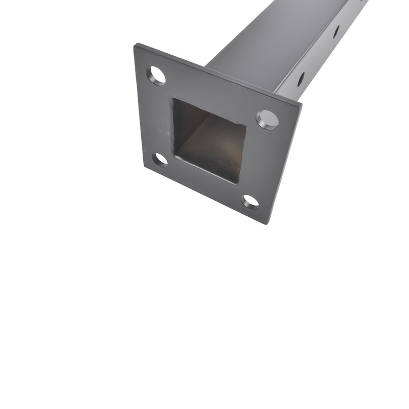 4Pack Black 35" Corner Cable Railing Post - Stainless Steel Surface Mount Kit gallery