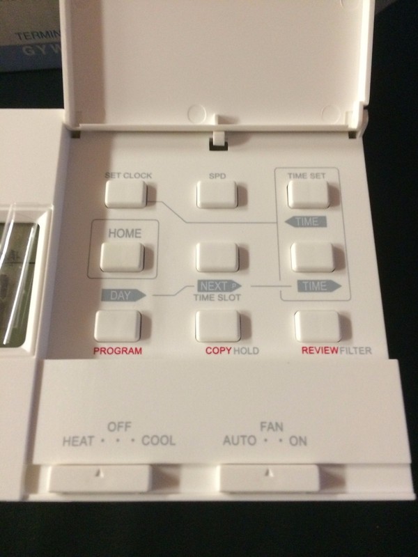 GT7000 7 DAY PROGRAMMABLE SINGLE STAGE 1 HEAT / 1 COOL gallery