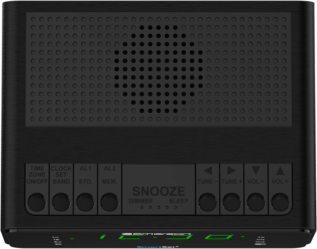 Smartset Dual Alarm Clock Radio with AM/FM Radio Dimmer Sleep Timer gallery