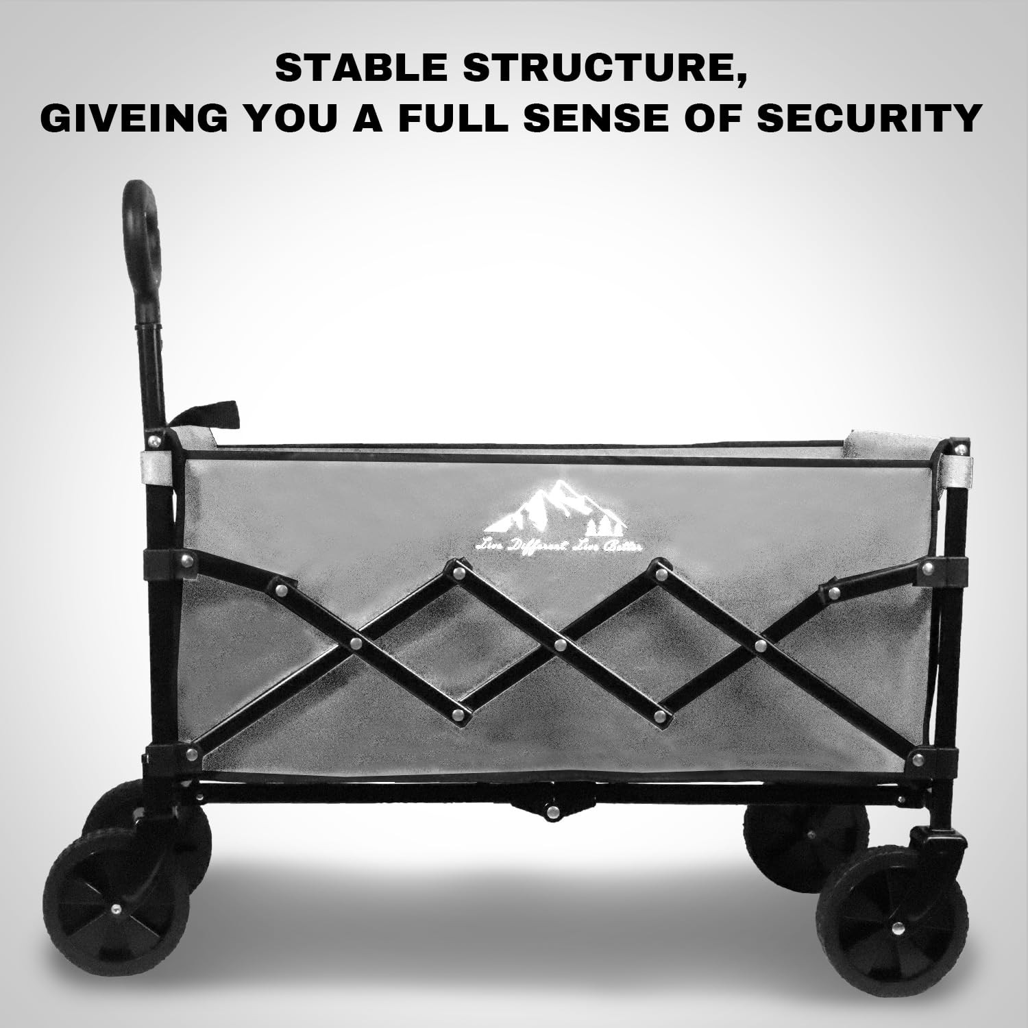 Sailary Collapsible Wagon 352Lbs Capacity Foldable Large Wagons Carts Heavy gallery