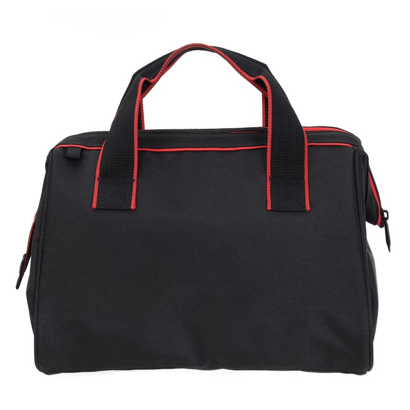 Hyper Tough 12-inch Polyester Tool Bag, with Full-Length Zipper Pack of 2 gallery