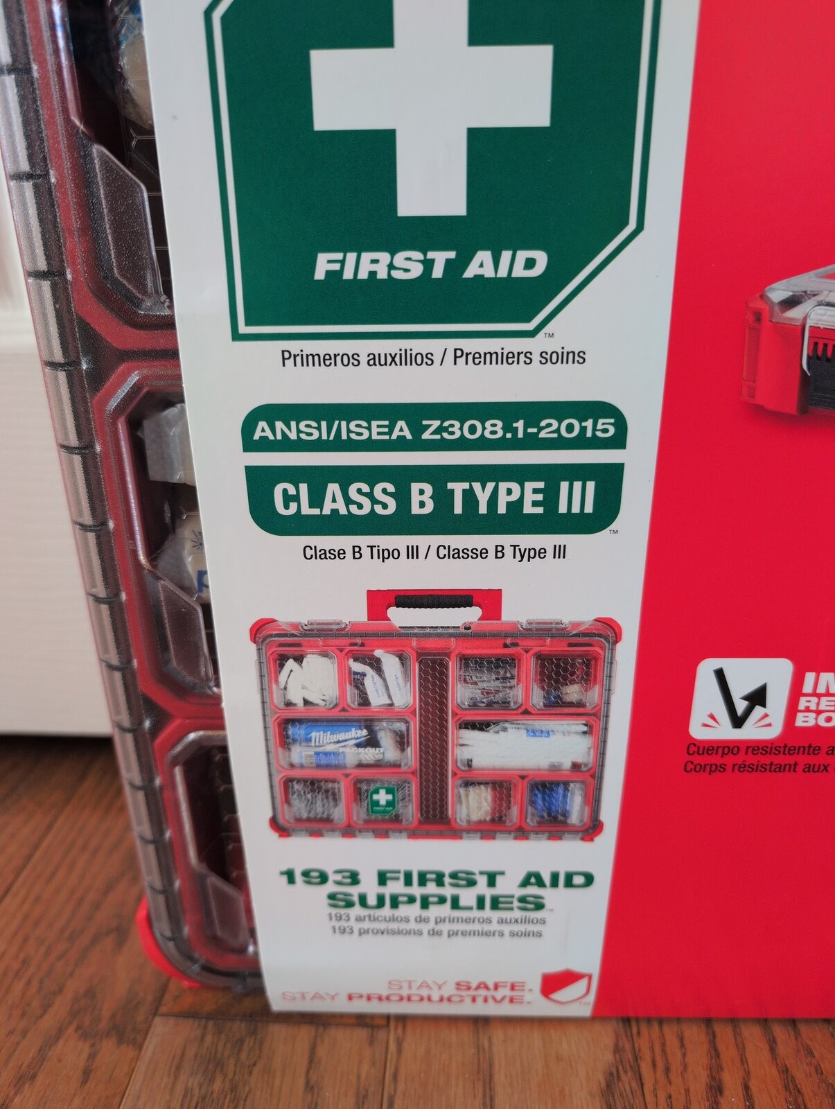 Milwaukee 48-73-8430C Impact Resistant Class B Type 3 First Aid Kit (193 Pieces) gallery