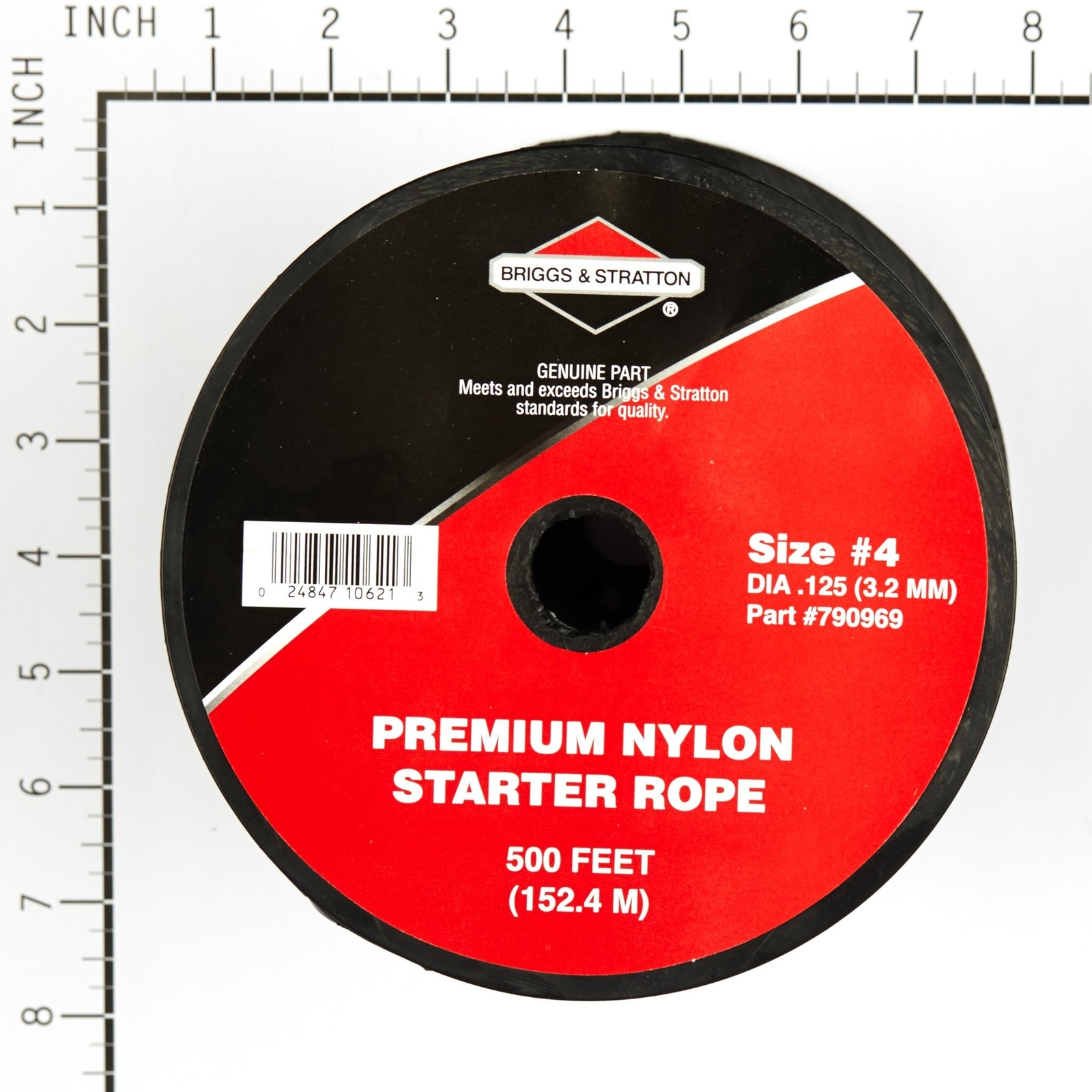 Briggs & Stratton 790969 500-foot Spool of Nylon Starter Rope Size 4 gallery