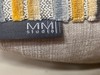 MM STUDIO BLACK GRAY GOLD & TAN 20" BY 14" PILLOW CUSHION THROW PILLOW gallery