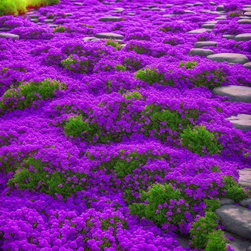 18000+ Magic Creeping Thyme Seeds for Planting Ground Cover Plants Heirloom Flow gallery