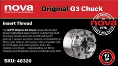 NOVA ORIGINAL G3 STANDARD CHUCK – INSERT VERSION
