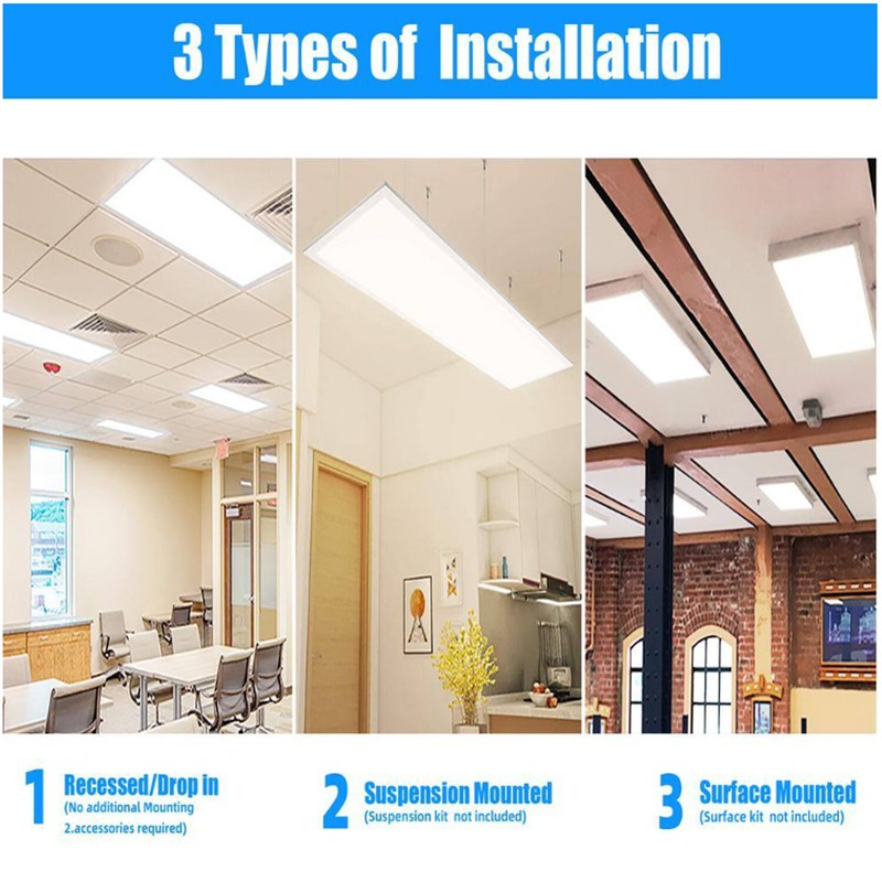 2X2 2x4 LED Flat Panel Recessed Back-Lit Drop Ceiling Light, Drop Ceiling Lamp gallery
