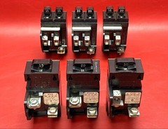 Pushmatic Single Pole & Twin Breakers 120V – ALL SIZES – 15, 20, 30 Amp