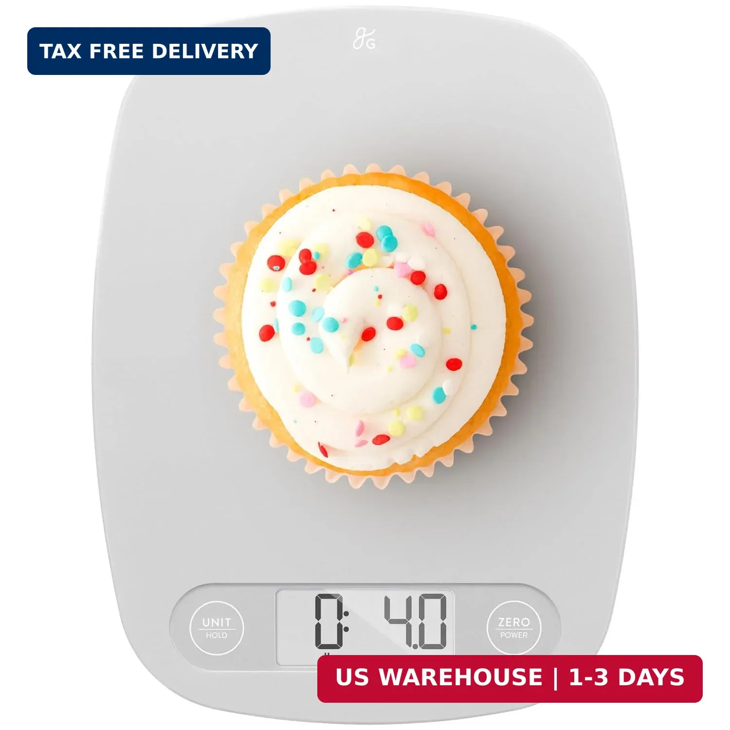 Greater Goods Food Scale - Digital Kitchen Scale, 1g Precision, Easy-Tare & Quic gallery
