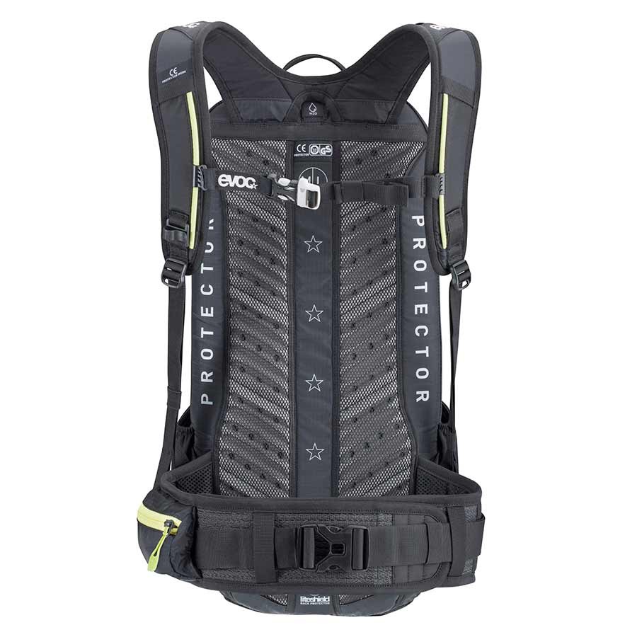 EVOC FR ENDURO Blackline 16L Backpack with Ventilated System & Protective 2