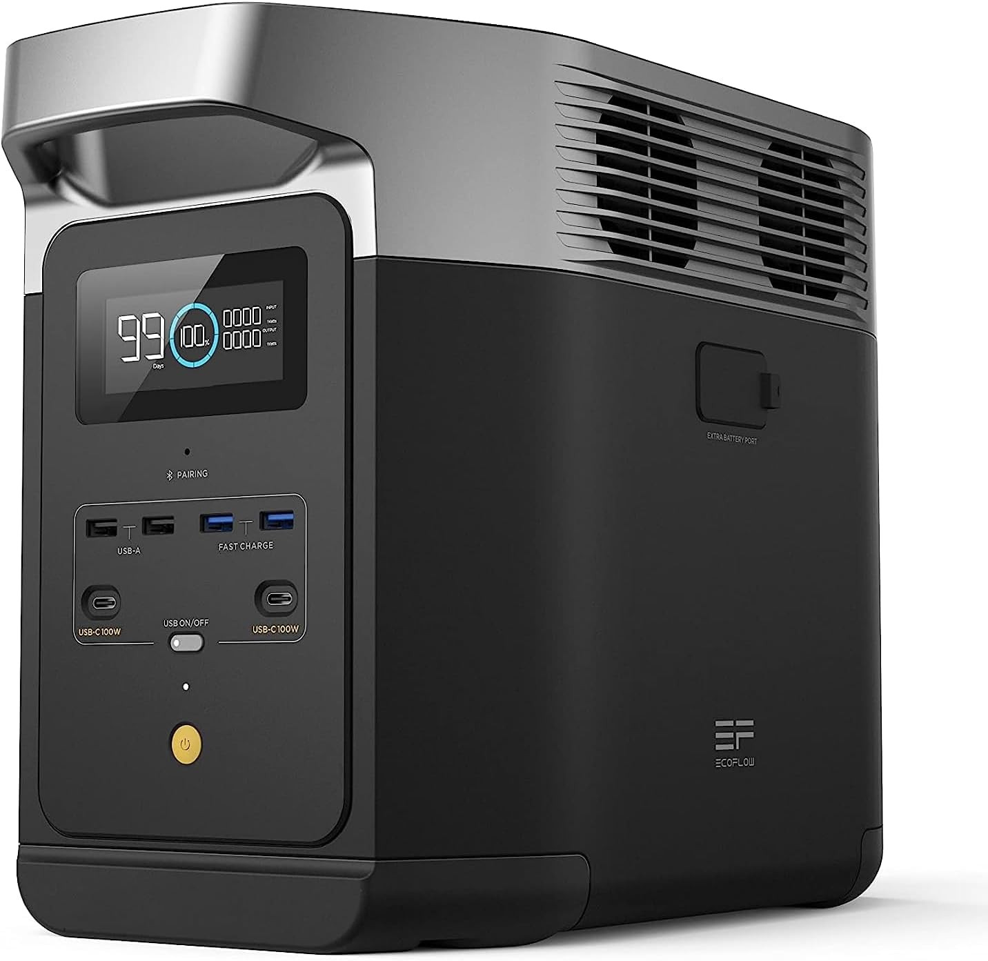 EF ECOFLOW 1,800-W Portable Power Station Solar Generator with Battery, DELTA 2 gallery