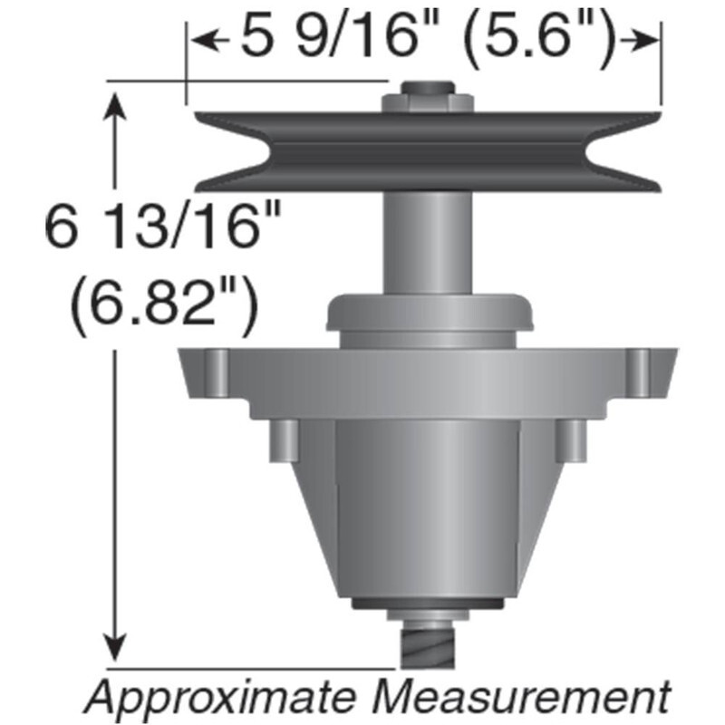 2 Upgraded Spindle, Easier Install, Replaces MTD Cub Cadet 618-06978 918-06978 gallery