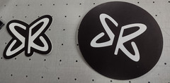 2X Sears Roebuck (SR) Atomic Butterfly Camera DECAL STICKER TLS (Auto 1.4 28)
