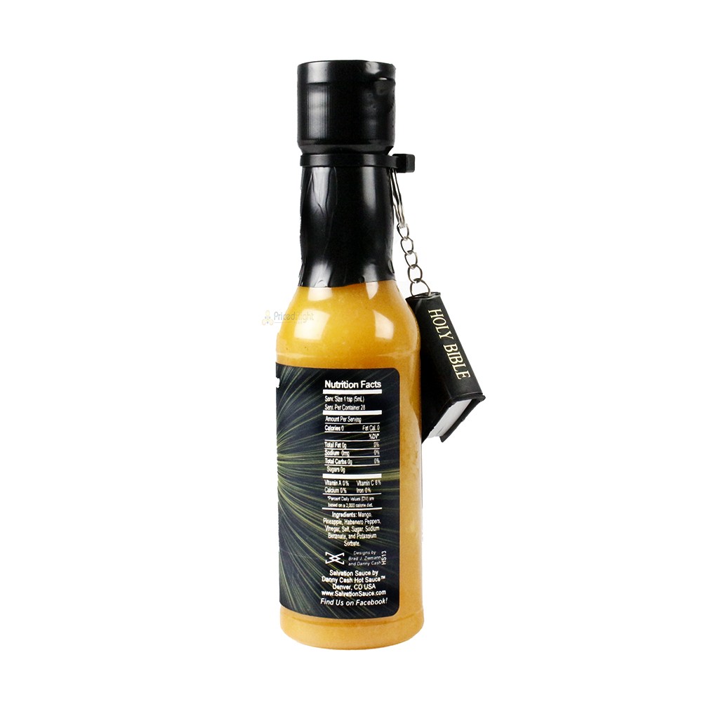 Danny Cash Salvation Sauce Mango Pineapple Hot Sauce 5 Oz Heat 4/10 gallery