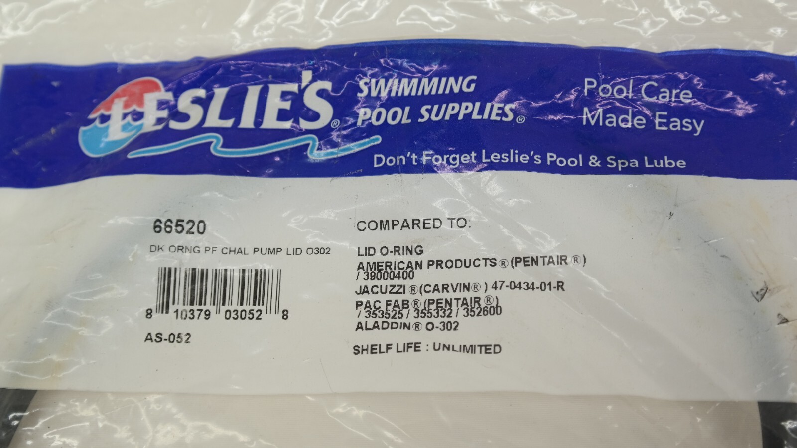 Leslie's Pool Filter Lid O-Ring #66520 JR gallery