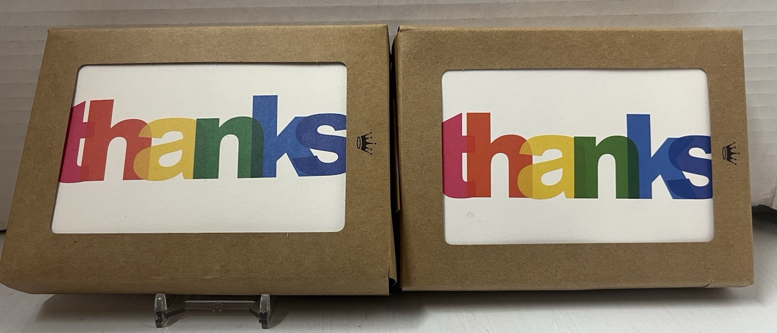 2 Boxes Hallmark Thank You Cards - 48 Blank Cards & Envelopes - Multicolor gallery