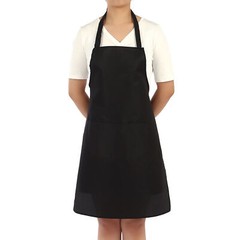Restaurant Kitchen Chef Bib Apron Cooking 2 Pockets Waterproof Butcher Catering.