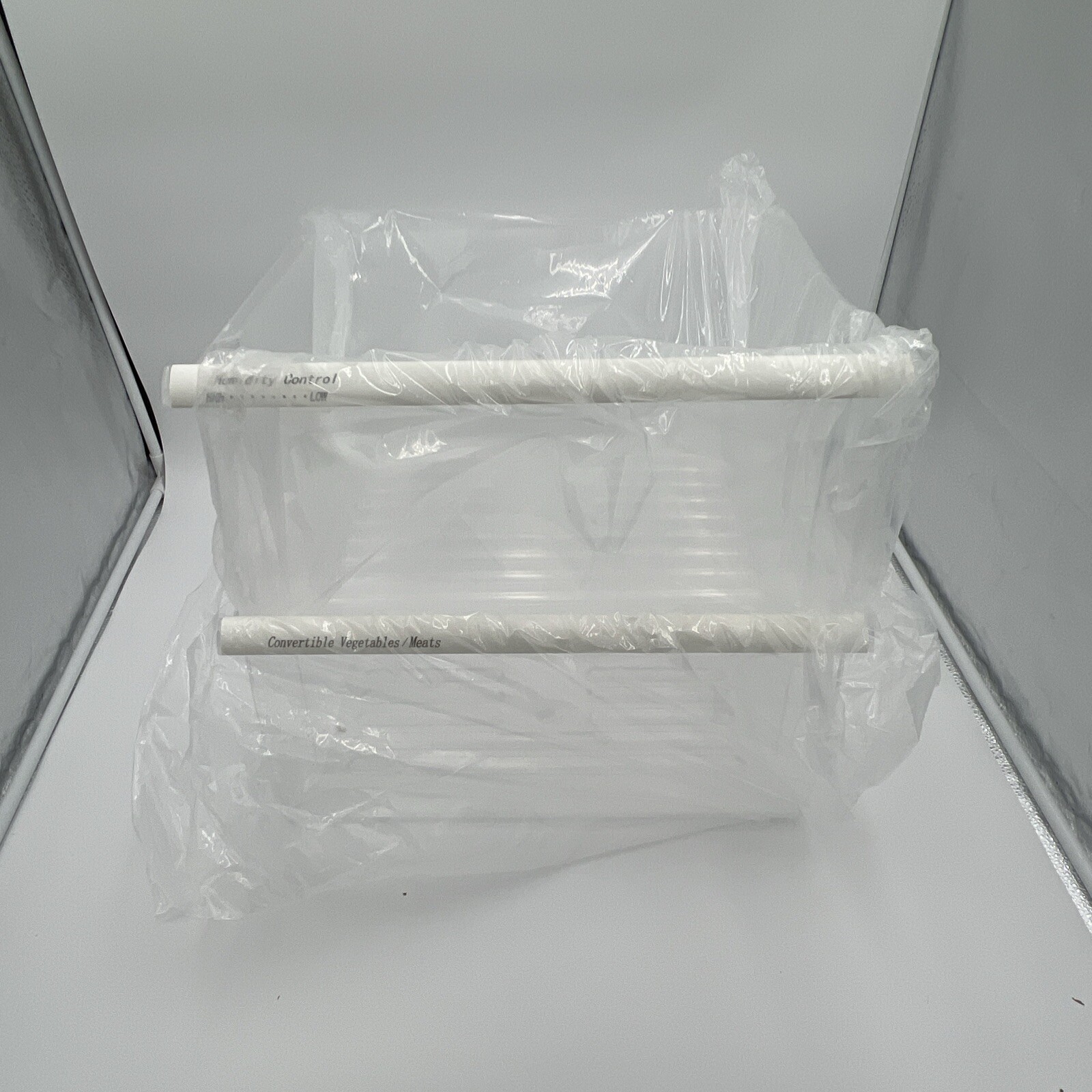 2Pack Upgraded 2188656 (Upper)2188664 (Lower) Fridge Crisper Bin Compatible with gallery