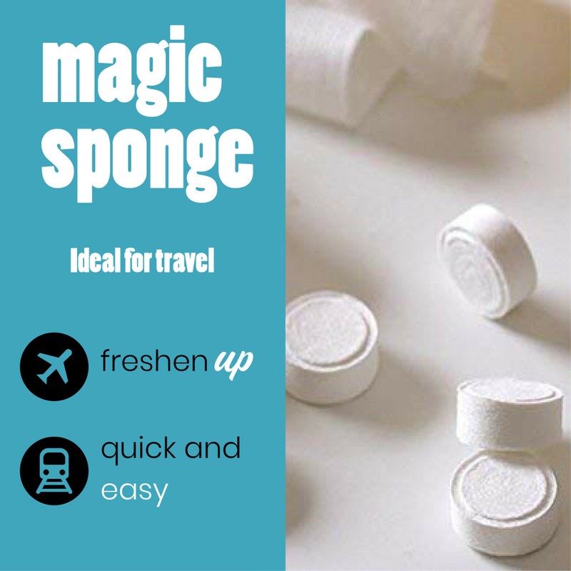 100 Pack Magic Tissue / Compressed Towel Washcloths for Travel Camping gallery