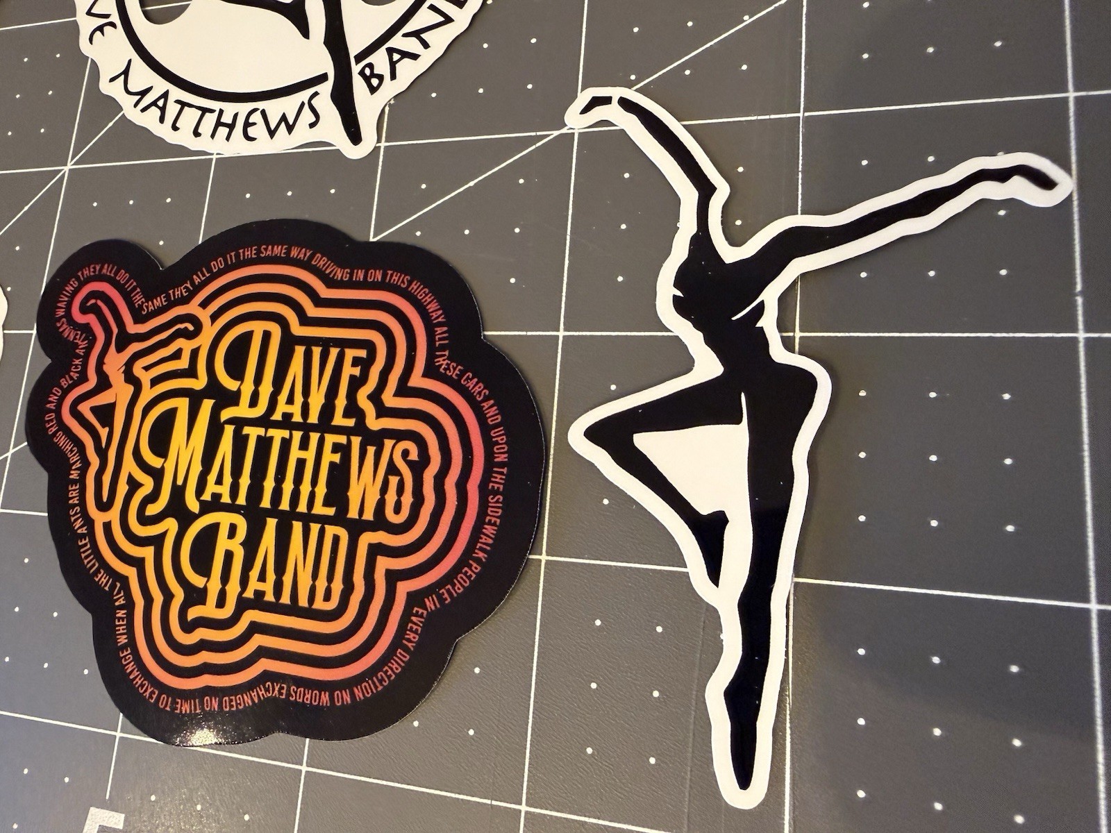Dave Matthews Band Sticker Vinyl 5 Sticker Lot Car Window Laptop gallery