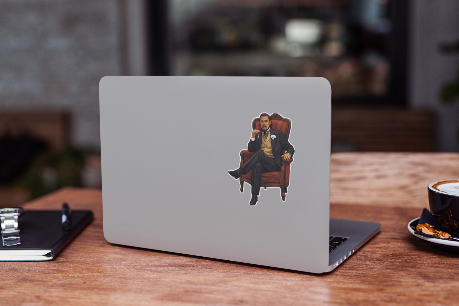 (3 Pack) - Django Inspired Calvin Candie Meme Vinyl Decal 4” Funny Movie Sticker gallery