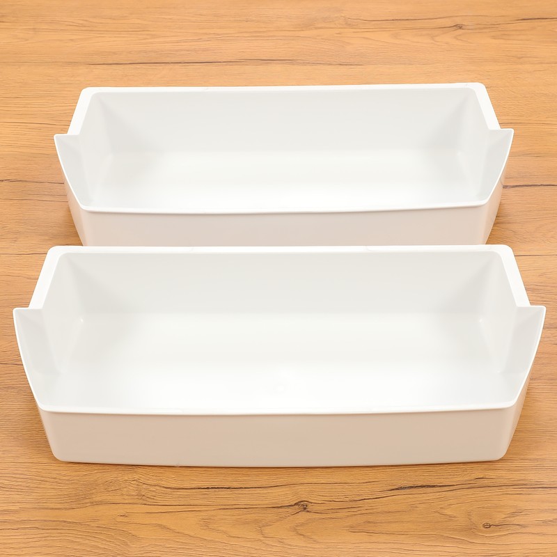 For WP2187172 Refrigerator Door Bin Replacement Whirlpool/Kenmore WHITE 2 Pack gallery