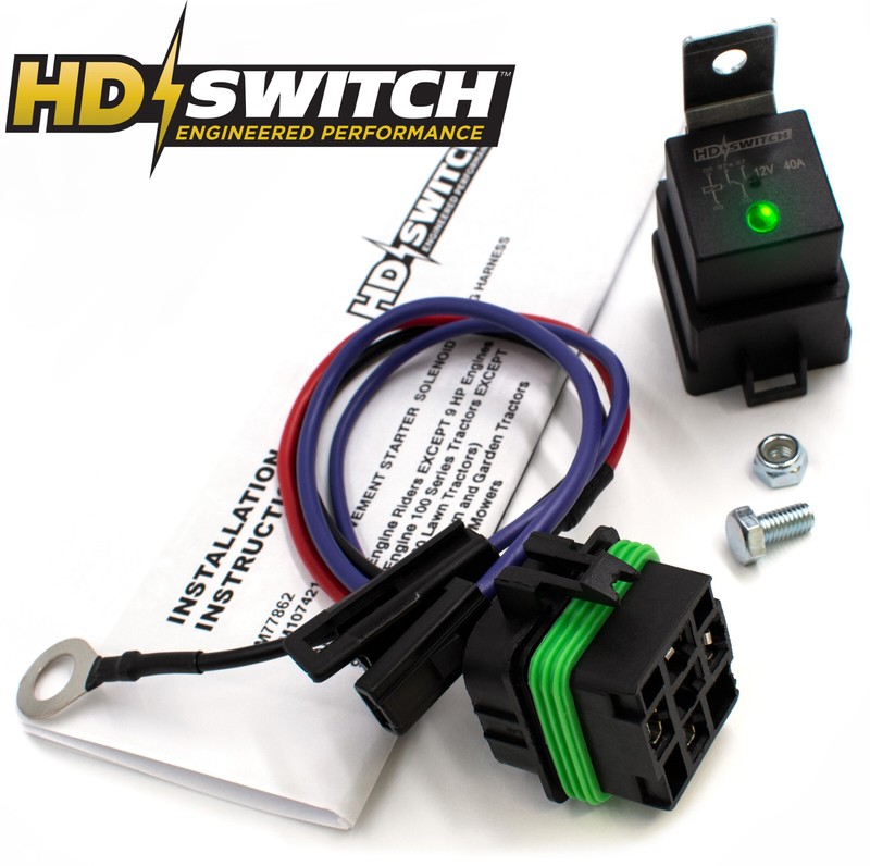 Starter Improvement Relay Kit for John Deere 21163-2085 191-1682-01 191-1808-04 gallery
