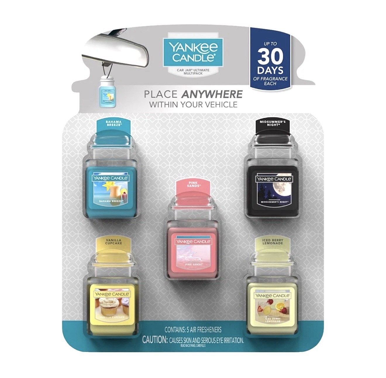 Yankee Candle Car Jar Ultimate Multipack 5 Air Fresheners gallery