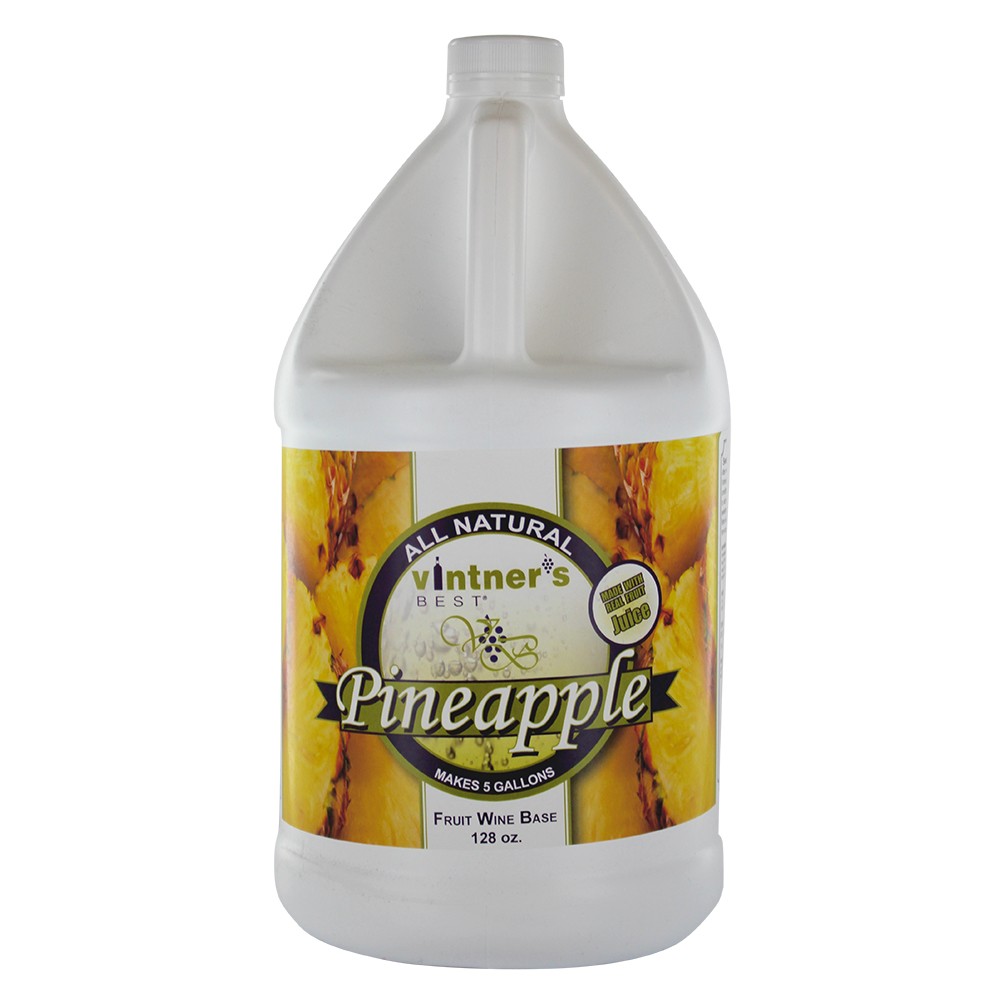 Vintner's Best Pineapple Fruit Wine Base Jug (Makes 5 Gallons) gallery