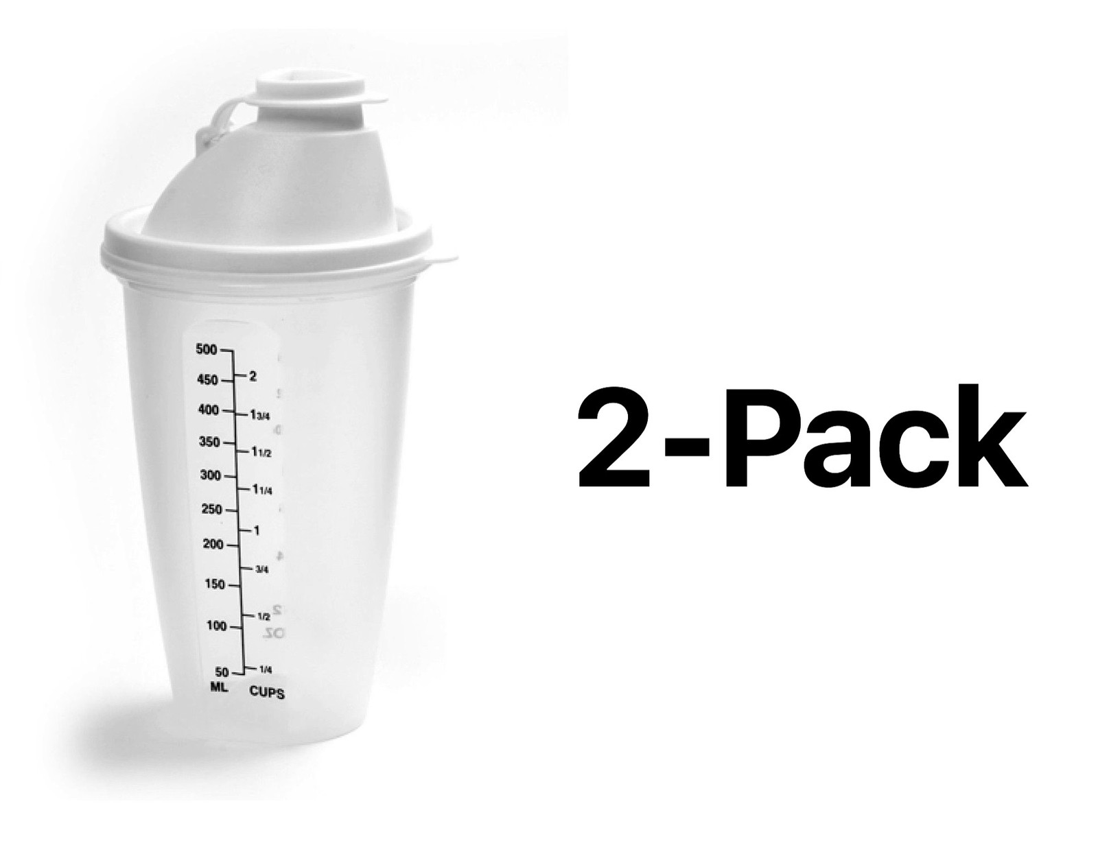 Norpro Measure/Mix Shaker, 16 oz (2-Pack) gallery