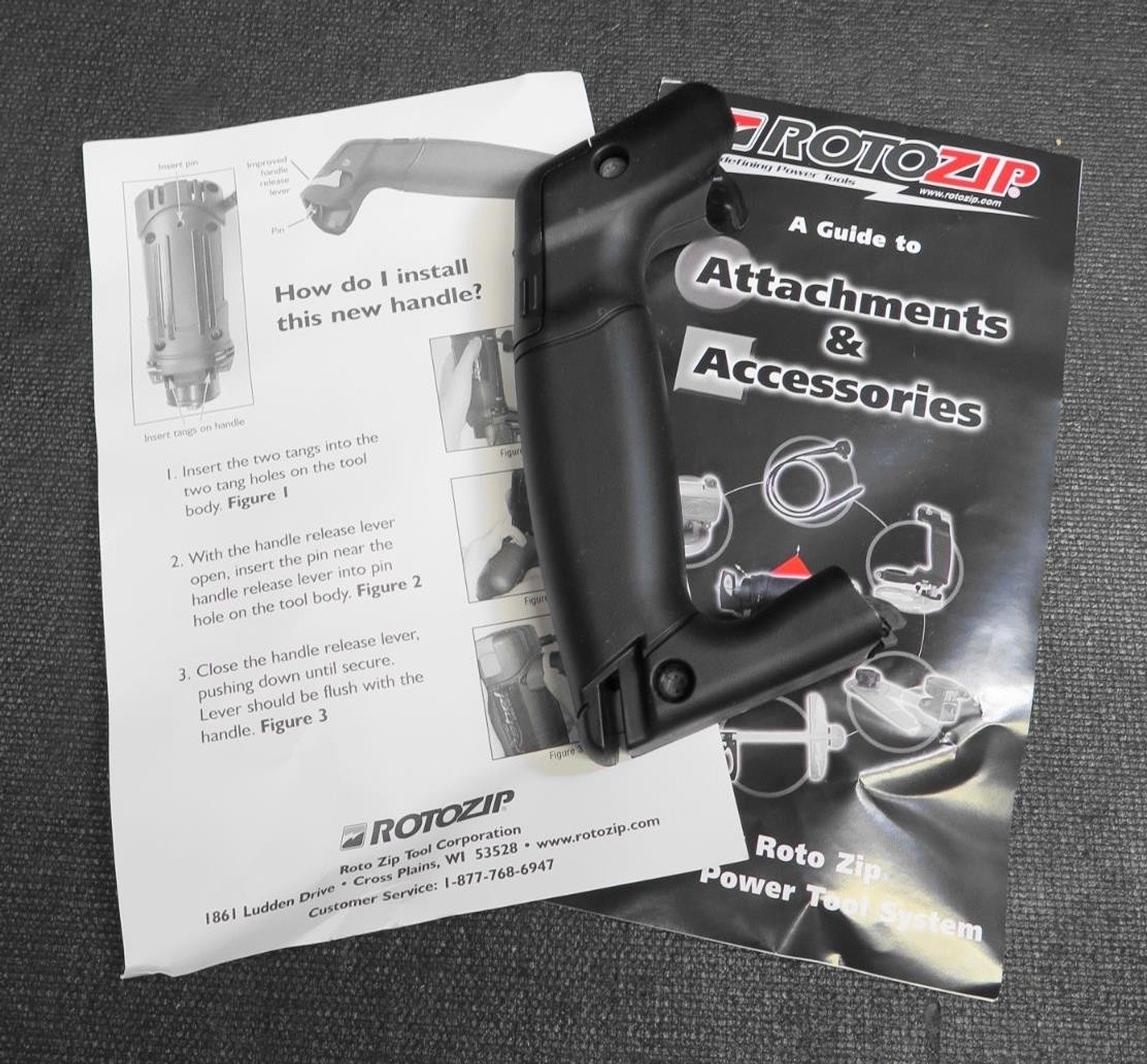 RotoZip OE Factory Handle/Grip for Rebel Spiral Saw Rotary Tool gallery