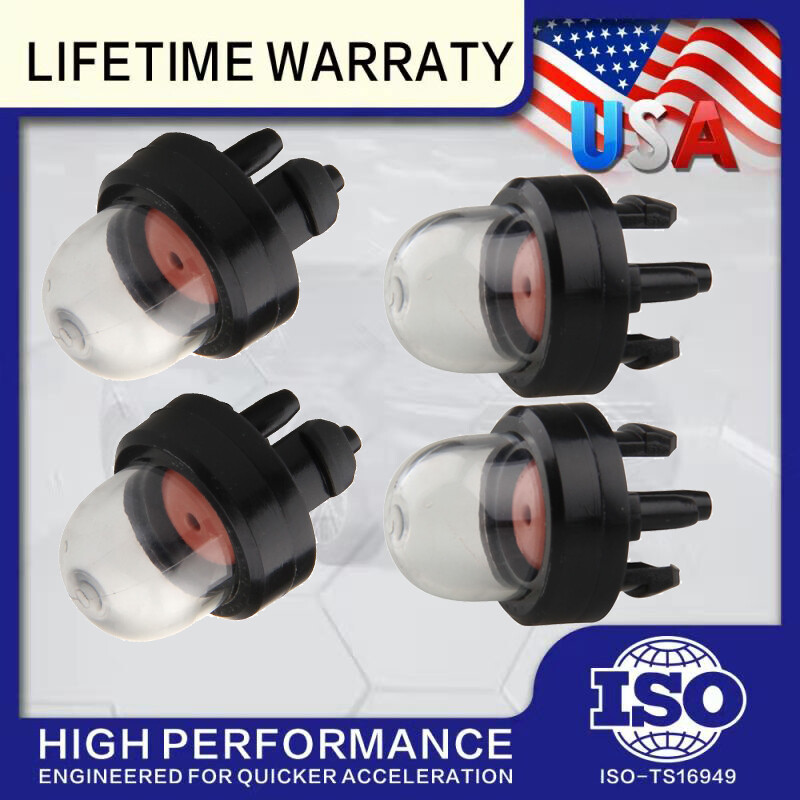 4 Packs Primer Bulb Pump Bulbs for Homelite Echo Stihl Poulan Craftsman chainsaw gallery
