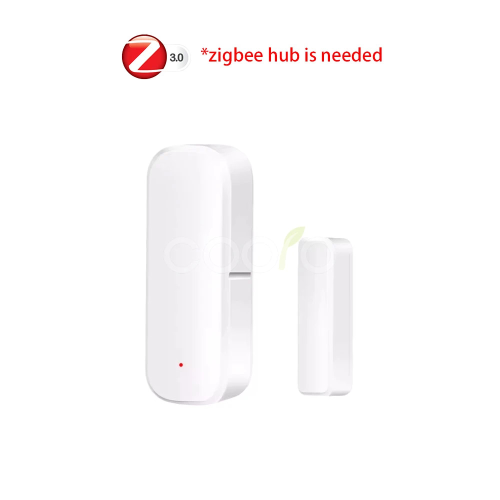 Zigbee Door Window Sensor for Tuya Smart Life Security Alarm with Open Closed