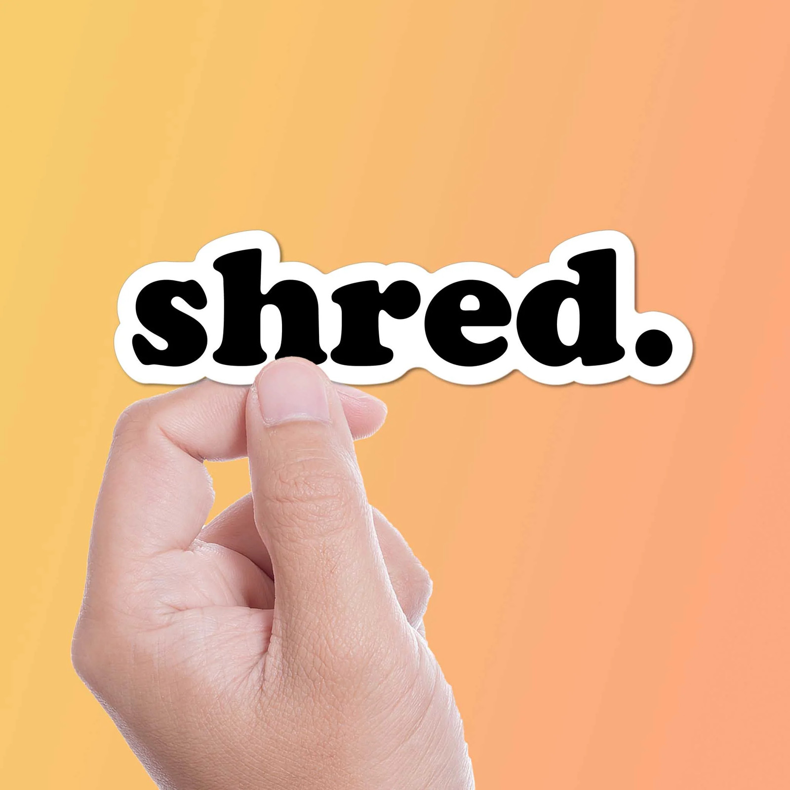 Shred Sticker gallery
