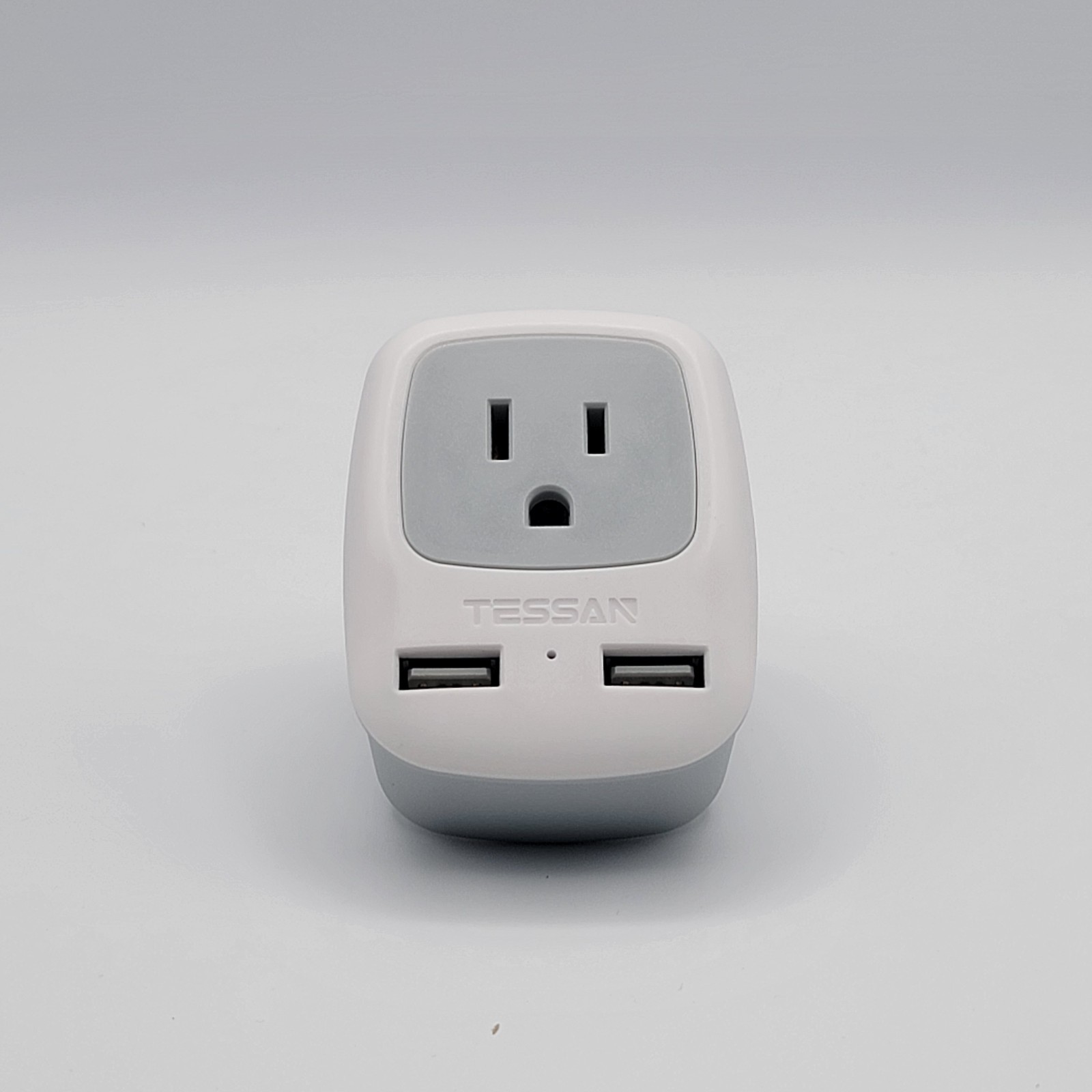 TESSAN Travel Adapter TS-AP2U-EU Compact Wall Charger with 2 USB Ports gallery