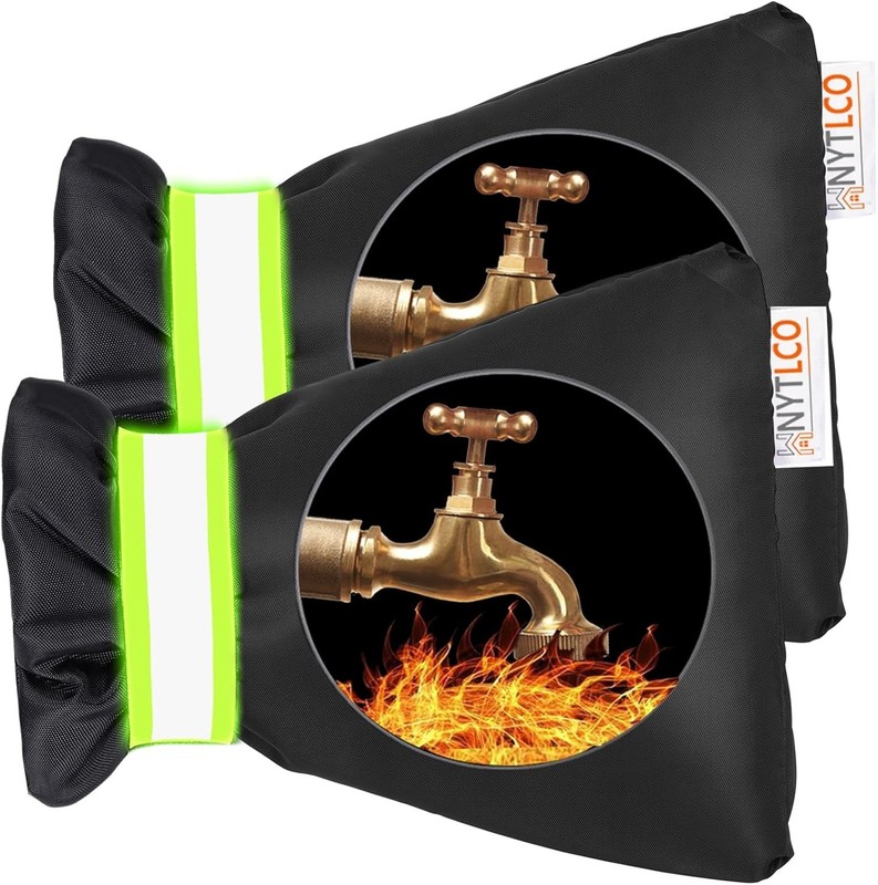 Effortless Installation 2-Pack Faucet Covers - Winter Freeze Protection Solution gallery