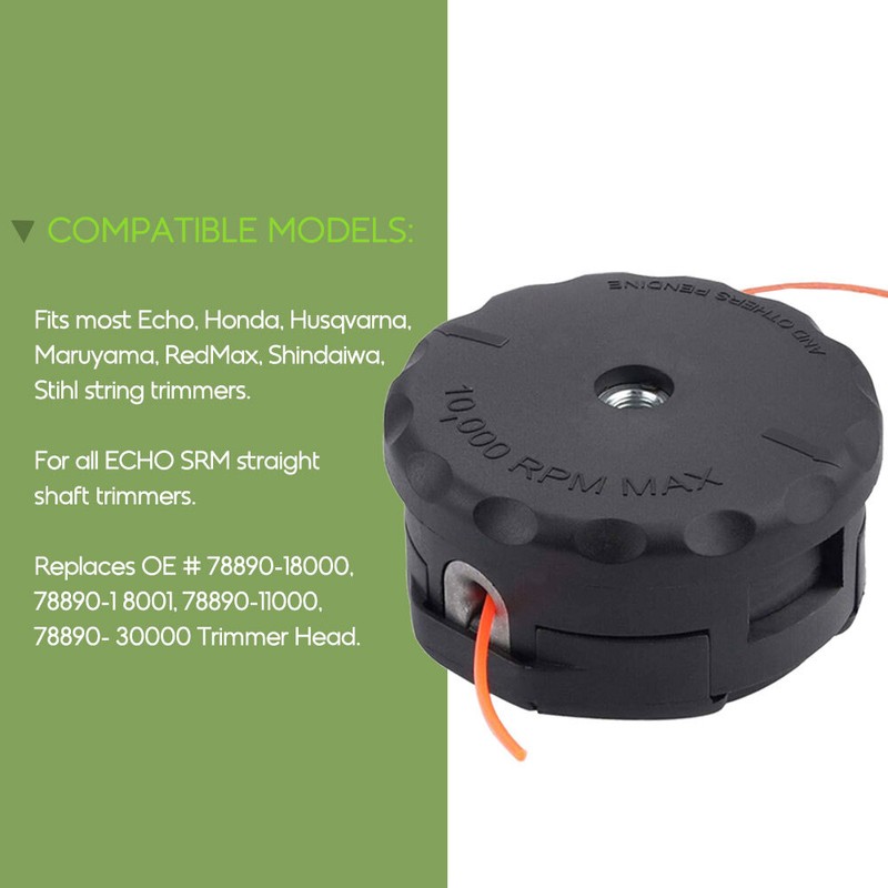 5 Pack String Trimmer Head For Speed-Feed 400 Echo SRM-225 SRM-230 SRM-210 gallery