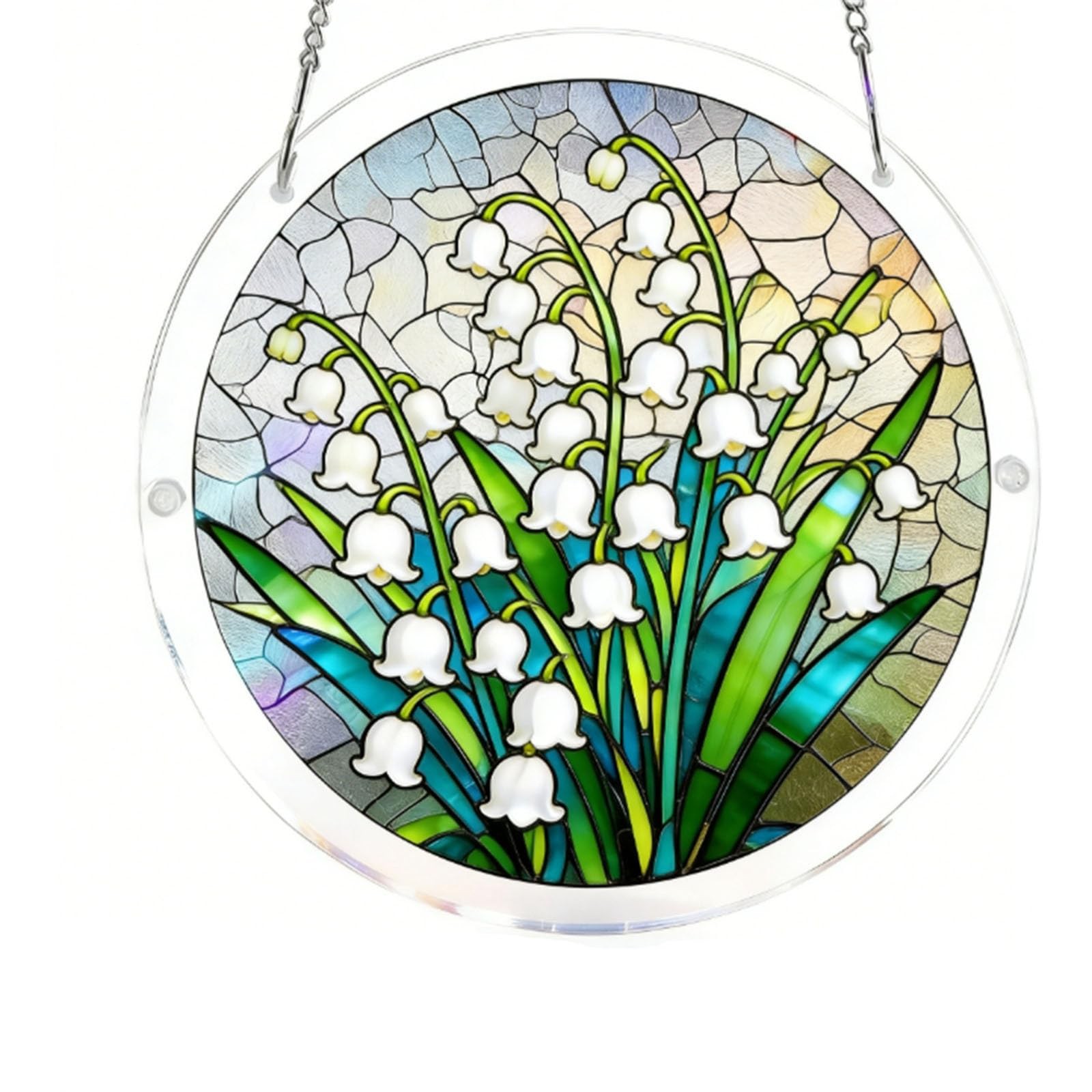 Novelty Acrylic Puzzles Suncatcher Trendy Kit Window Hanging Garden Decoration gallery