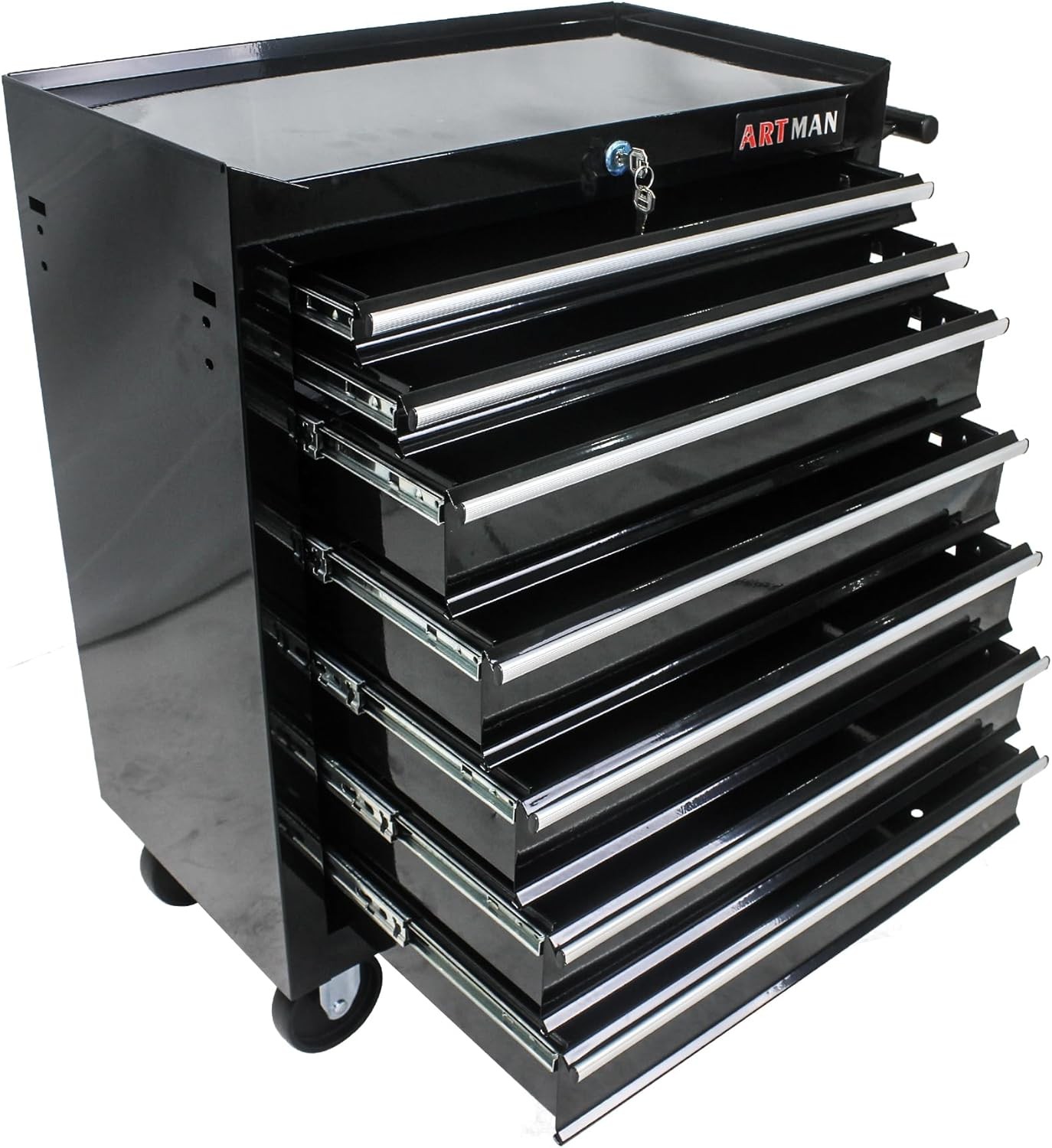 Rolling Tool Chest,7-Drawer Tool Box Tool Cart Mechanic Tool Storage Cabinet gallery