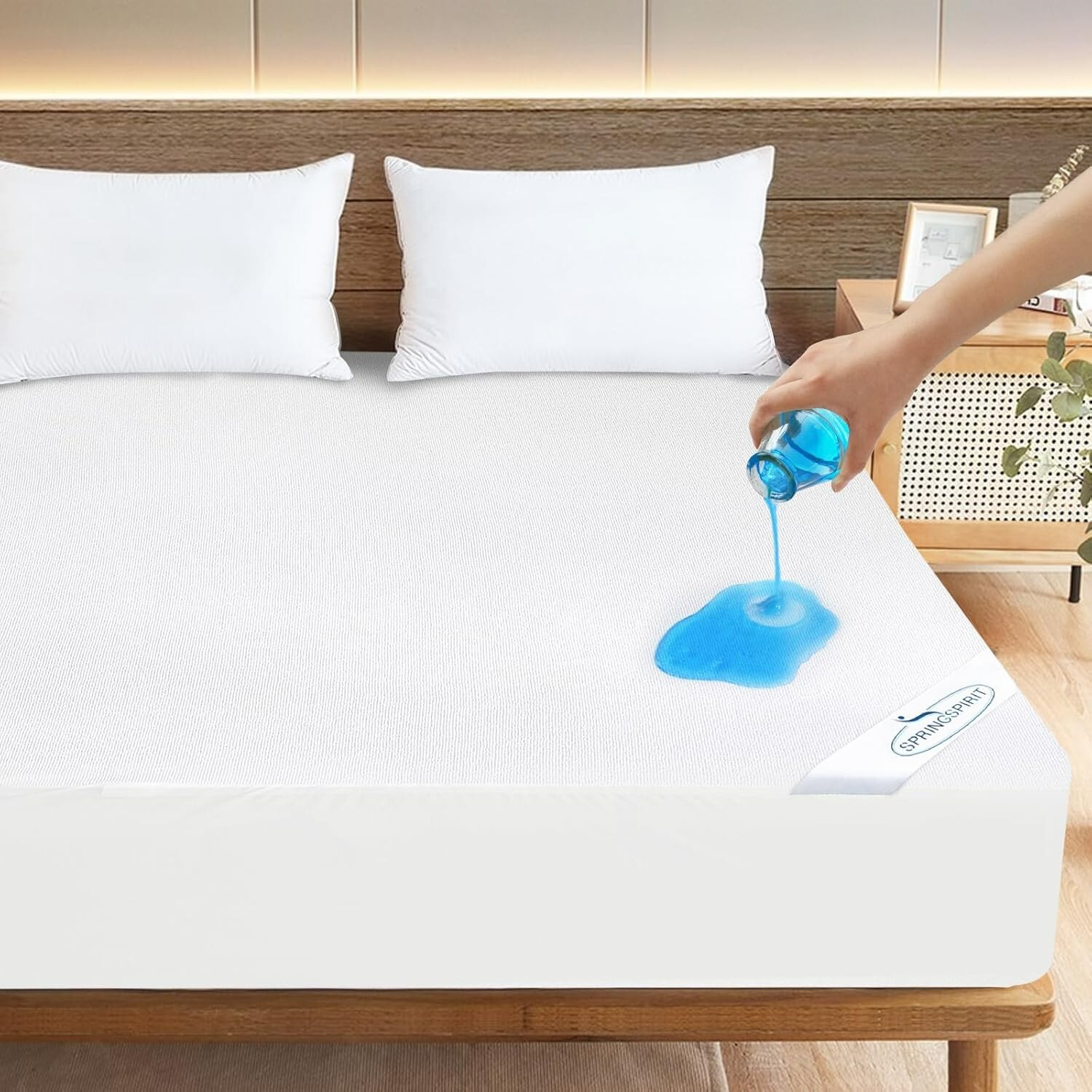 RV Bunk/Daybed/Cot Mattress Protector Cover 75"x33" for Narrow Twin Camper Bed gallery