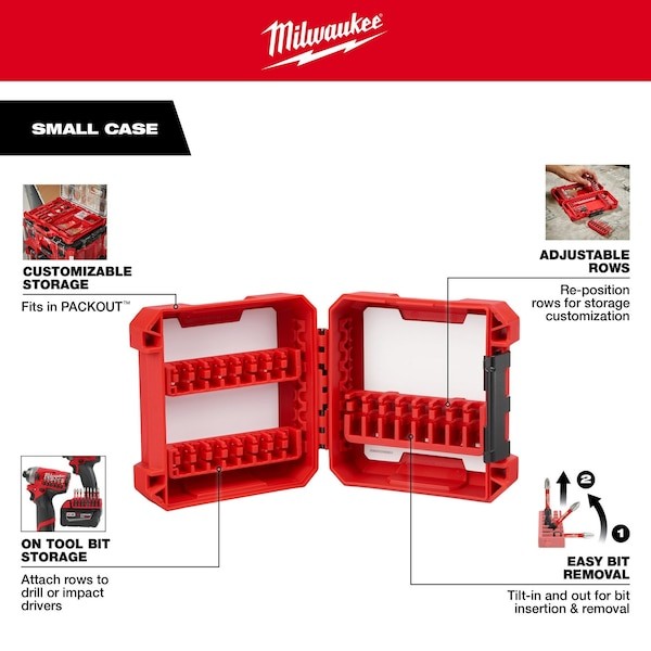 Milwaukee Tool 48-32-9920 Customizable Small Case For Impact Driver Accessories gallery