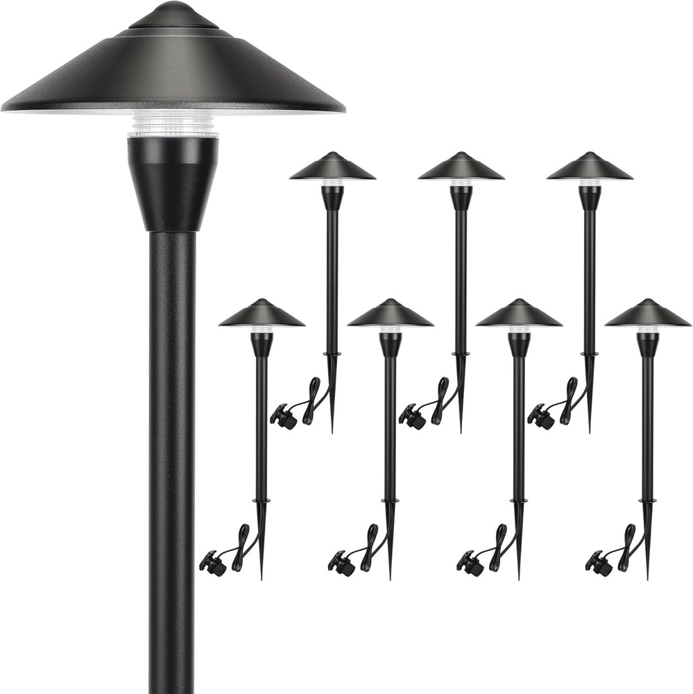 12V Low Voltage Pathway Lights,Die-cast Aluminum Pathway Lights with Connector..