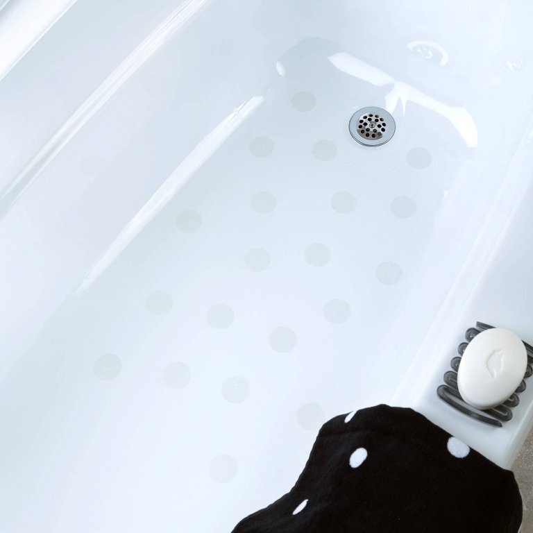 SlipX Solutions Adhesive Mighty Dot Safety Bath Treads (20 Count) gallery