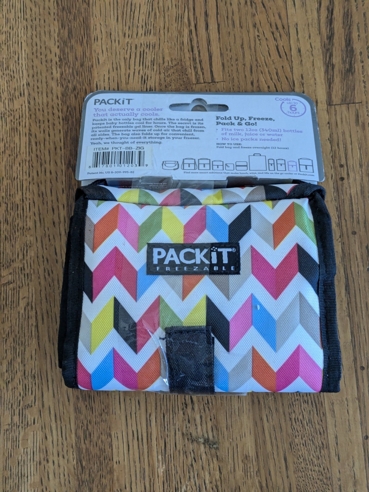 New Packit Freezable Baby Bottle Bag. Cools Up To 6 Hours. Chills Like A Fridge. gallery